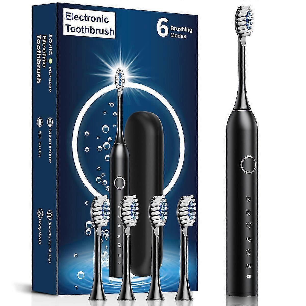 Magnetic Levitation Electric Toothbrush, Soft Bristles, Rechargeable
