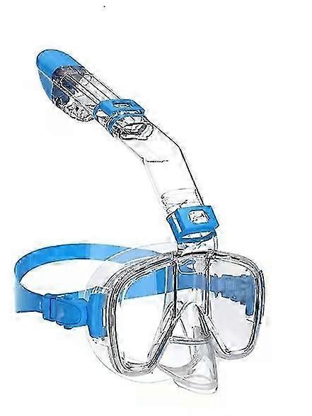 Snorkel Mask Foldable Anti-Fog Diving Mask Set with Full Dry Top System for Free Swim Professional Snorkeling Gear New Models