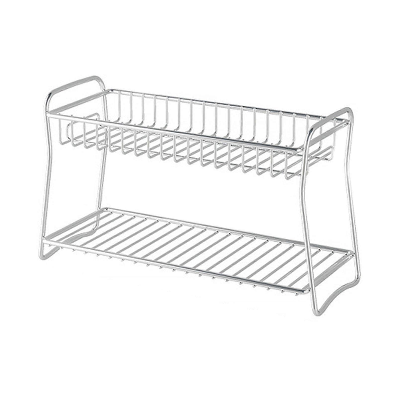 Countertop Spice Rack Organizer Large Capacity Rustproof Corrosion Resistant 2 Tier Vertical Storage Shelf Spice Holder