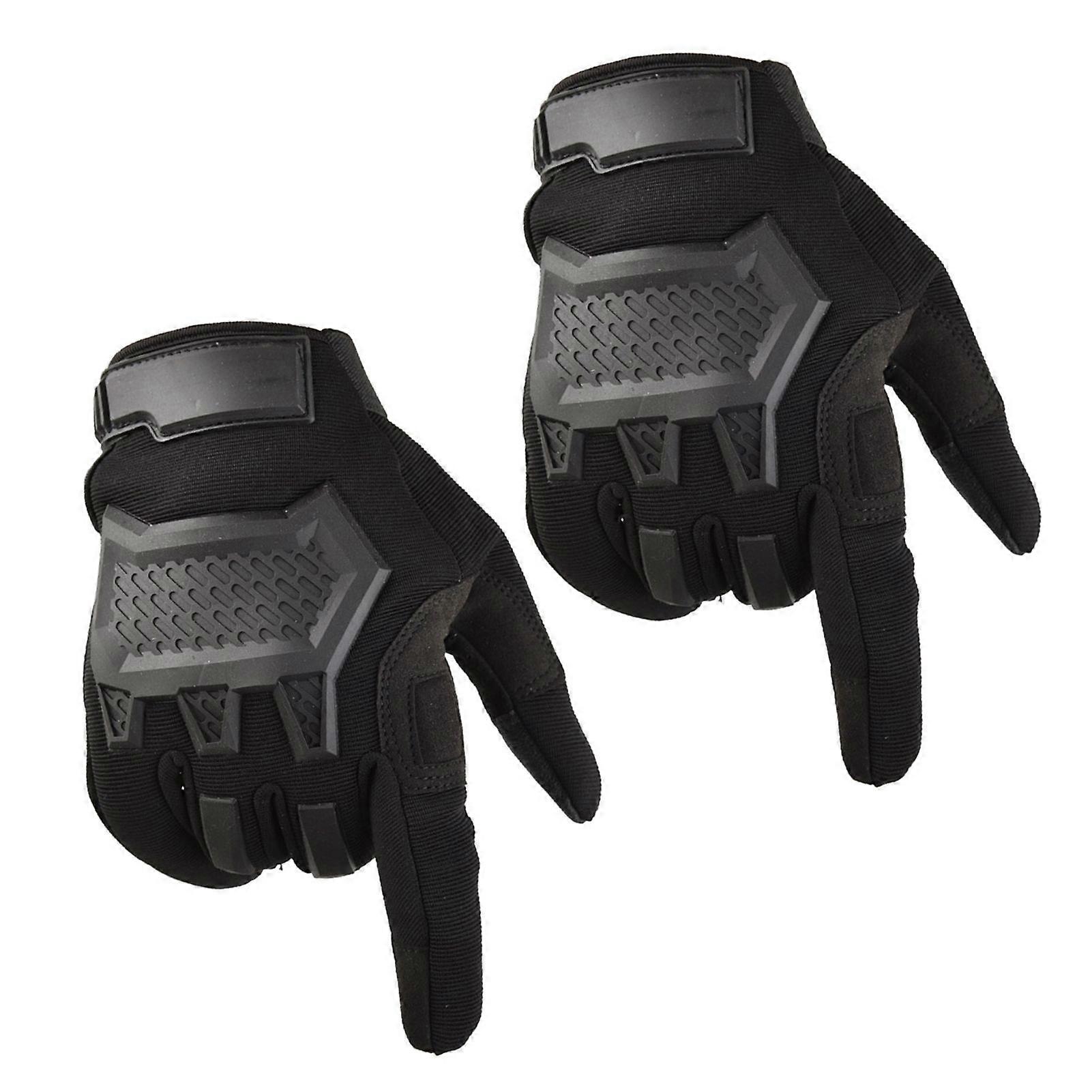 1 Çift Dokunmatik Scree Taktik Eldiven Dayanıklı Rüzgar Geçirmez Kış Sıcak Açık Hava Sporları Tam Parmak Eldiven Giymek