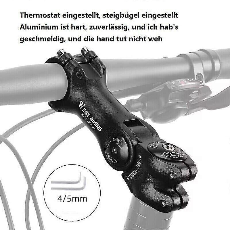 MTB Bicycle Bike Handlebar Riser ALU Stem Extension Cycle Adjustable DE