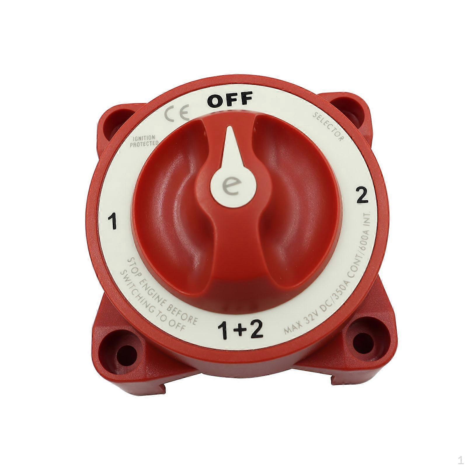 Boat Battery Disconnect Switch Includes Afd Knob RV Shut Off