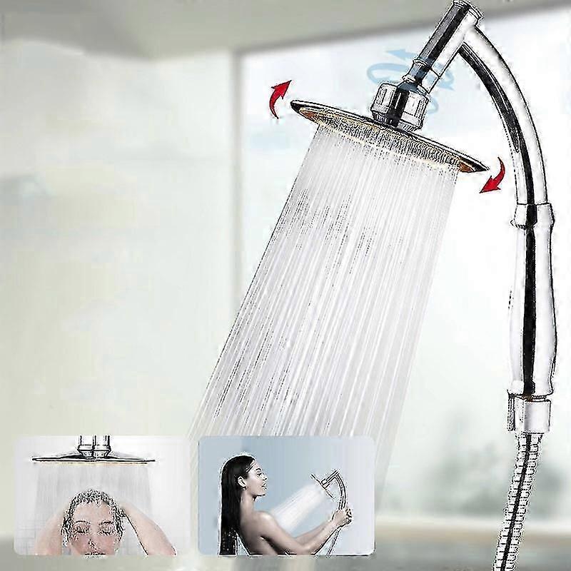 Xxl Hand Shower - 5 Jet Types - Elegant Design - 150mm Diameter