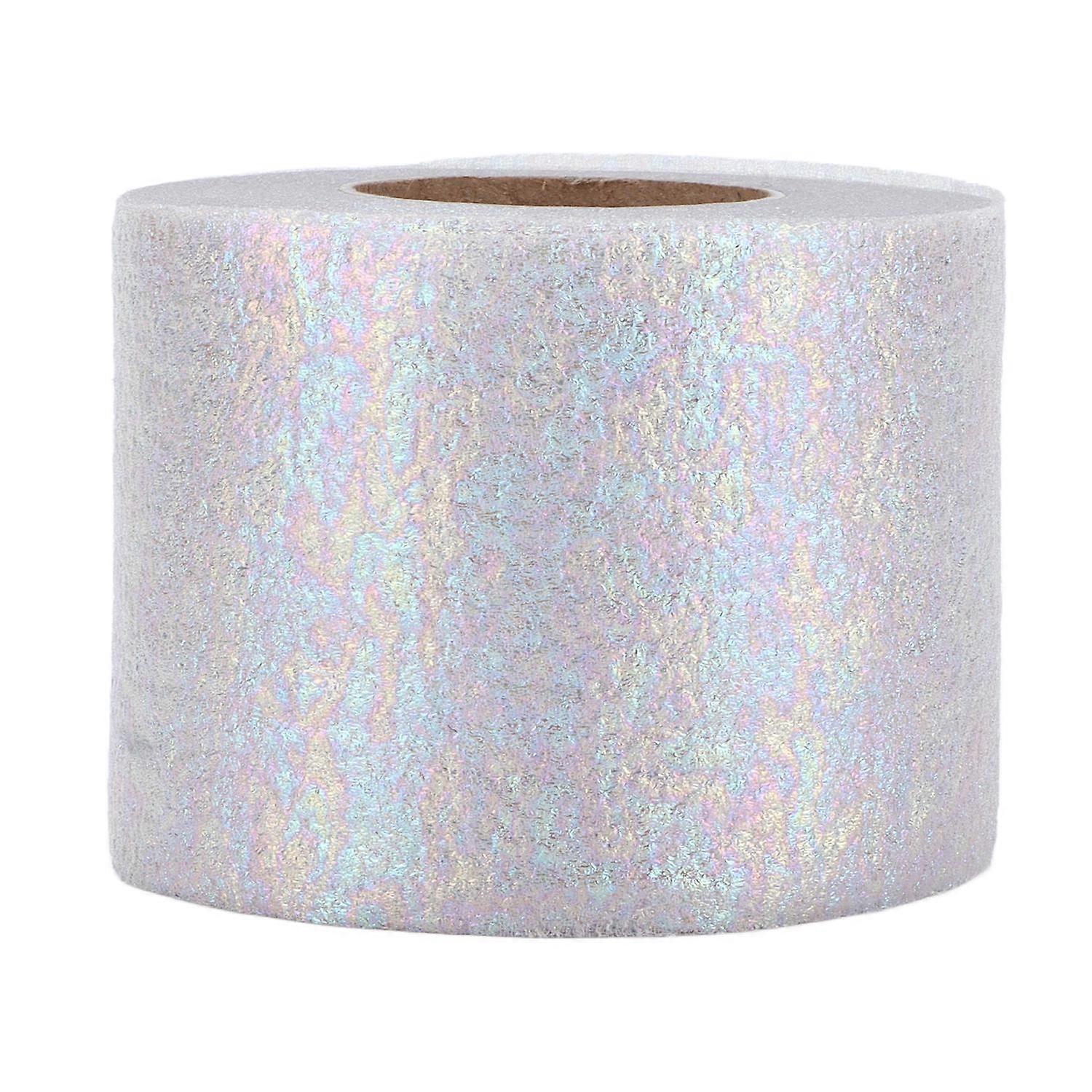 Glitter Tulle Rolls Shiny Appearance Easy Use Sufficient Quantity Four Colors Netting Fabric Tulle f