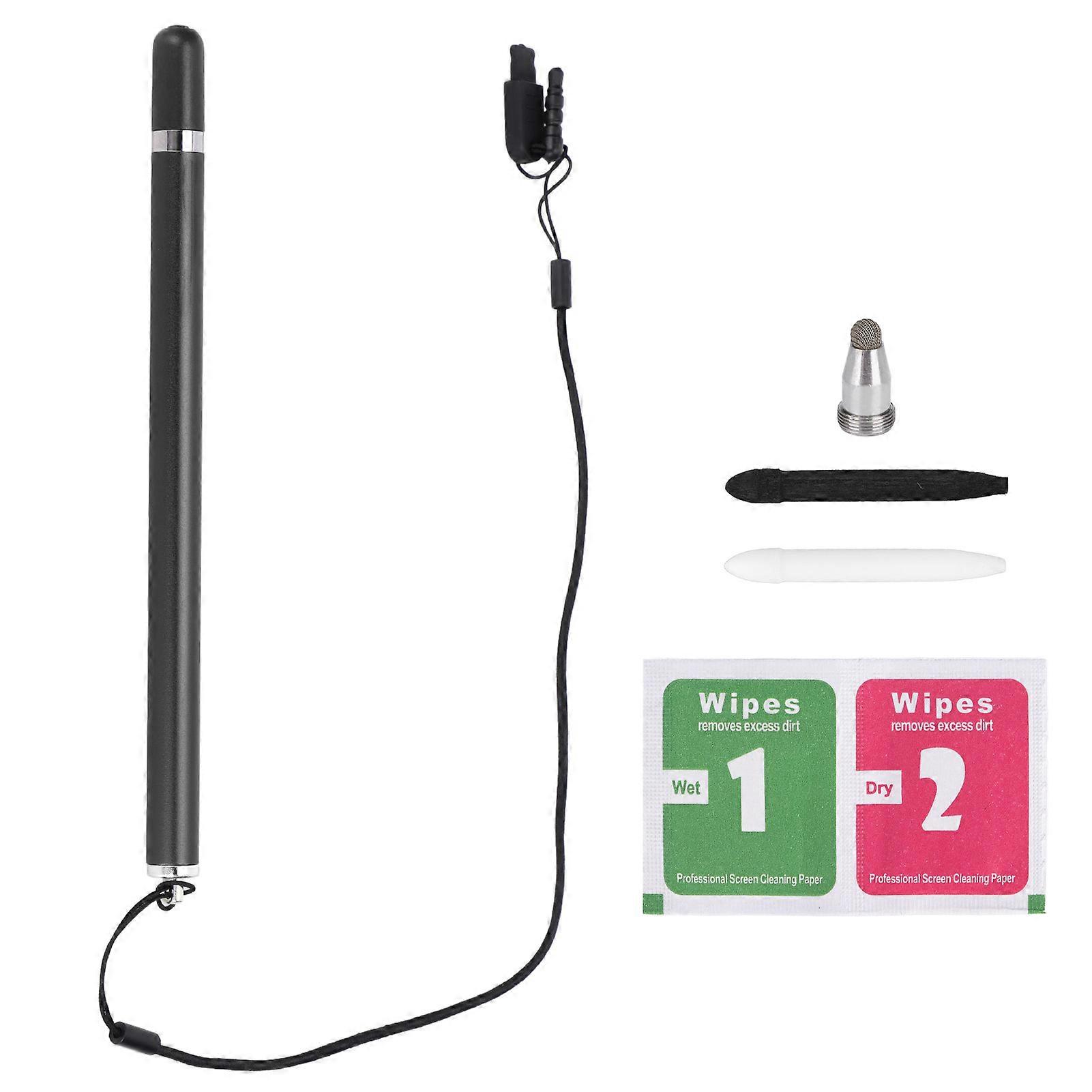 Capacitive Stylus High Sensitivity Portable Universal Digital Mobile Phone Tablet Touch PenBlack
