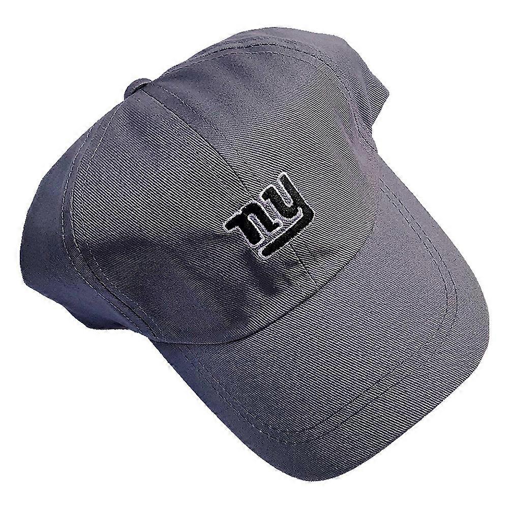 Kids Child Baseball Cap Solid Color Mini Letter Embroidery Adjustable Sun Hat(Gray)