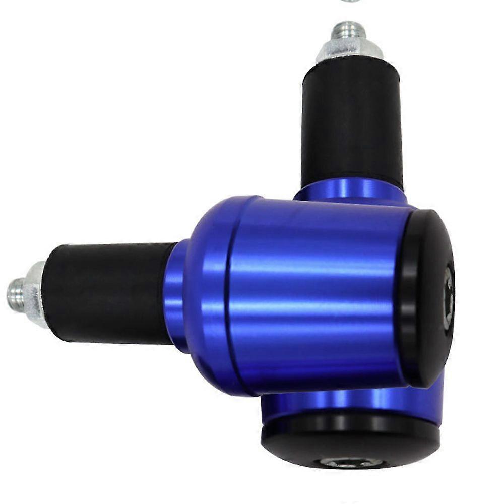 Suzuki Aluminum Alloy Refit Anti-Vibration Handlebar Grips End Motorcycle Handle Bar Cap End Plug