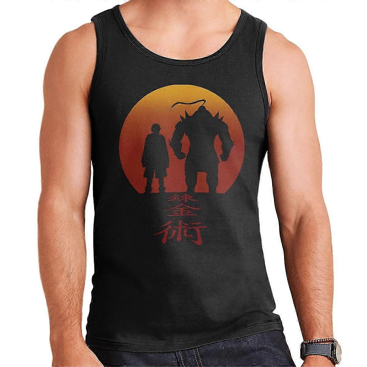 Chaleco para hombre Full Metal Alchemist Red Background