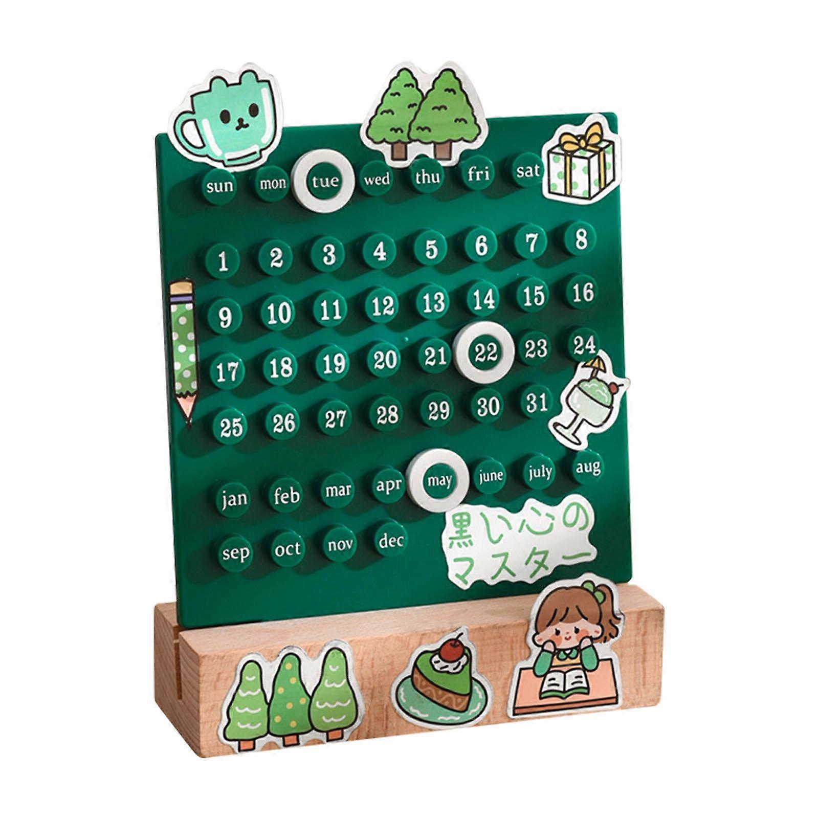 Desk Planner Table Calendar DIY Home Decoration