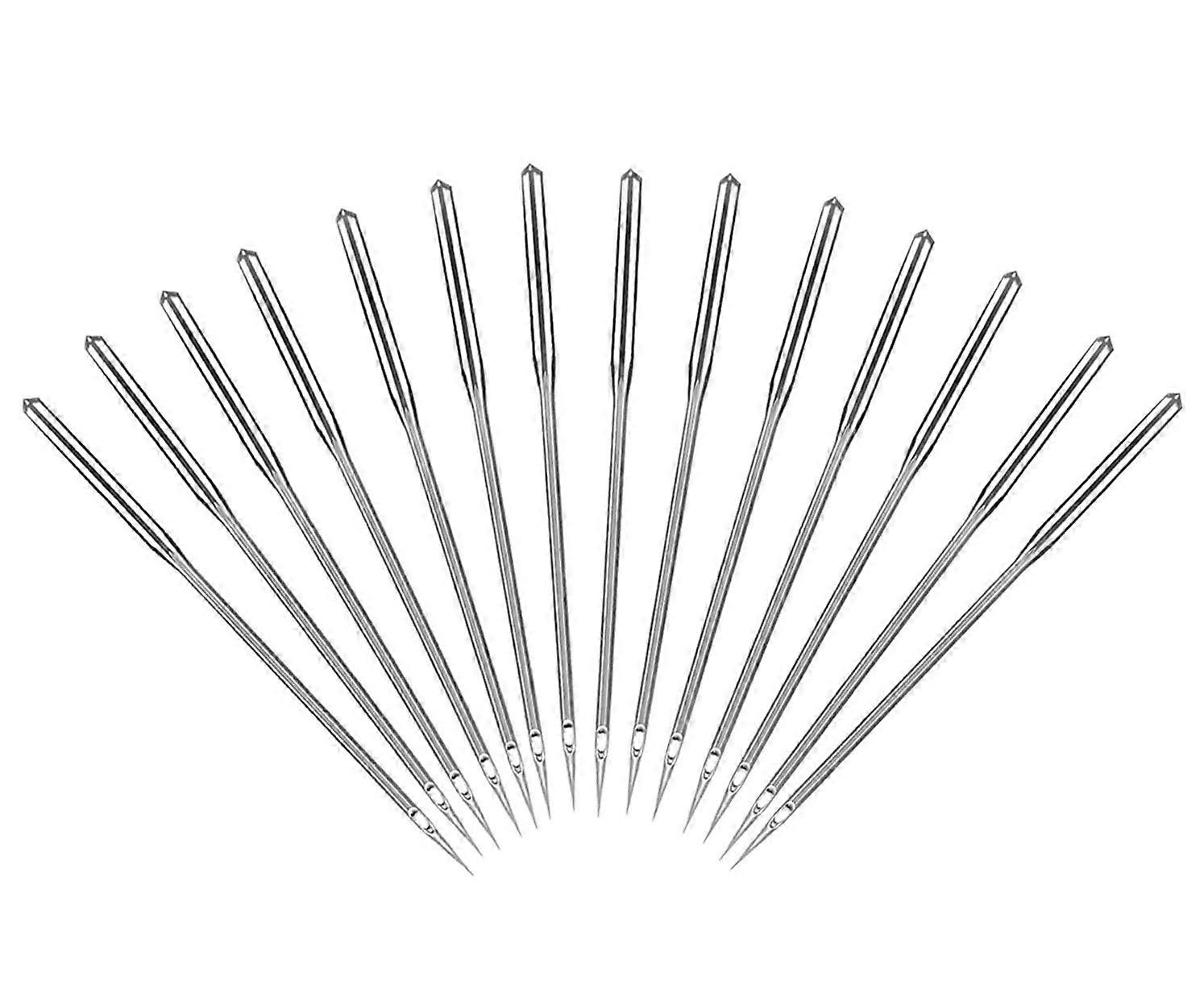 50 Count Universal Regular Point Sewing Machine Needles for All Major Brands Sizes 65/9 75/11 80/12 90/14 100/16