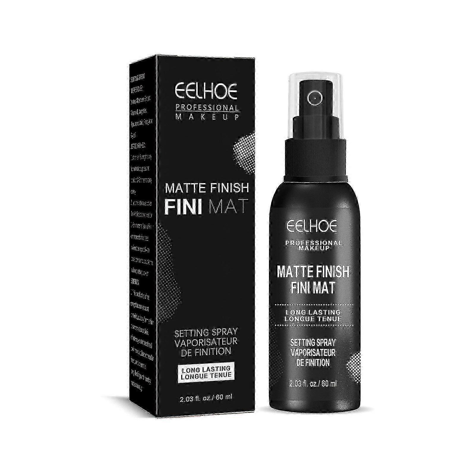 EELHOE Make-up Setting Spray Mattes Finish, langanhaltende vegane Formel - 60ml