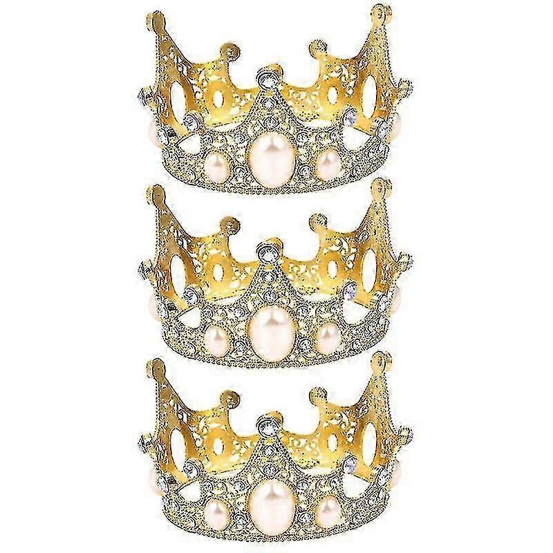 unique 3pcs cake decorations , Crown Shape Cake Decor