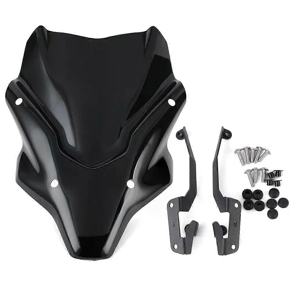 Motorradzubehör Windschild Windschild Double Bubble Windschotter kompatibel für FZ-07 MT-07 MT07 FZ07 MT 07 2021 2022 MAXP