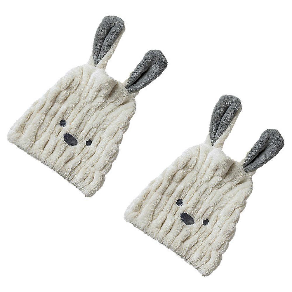 Microfiber Hair Towel Wrap, Quick Drying, Ultra Absorbent, Cute Design