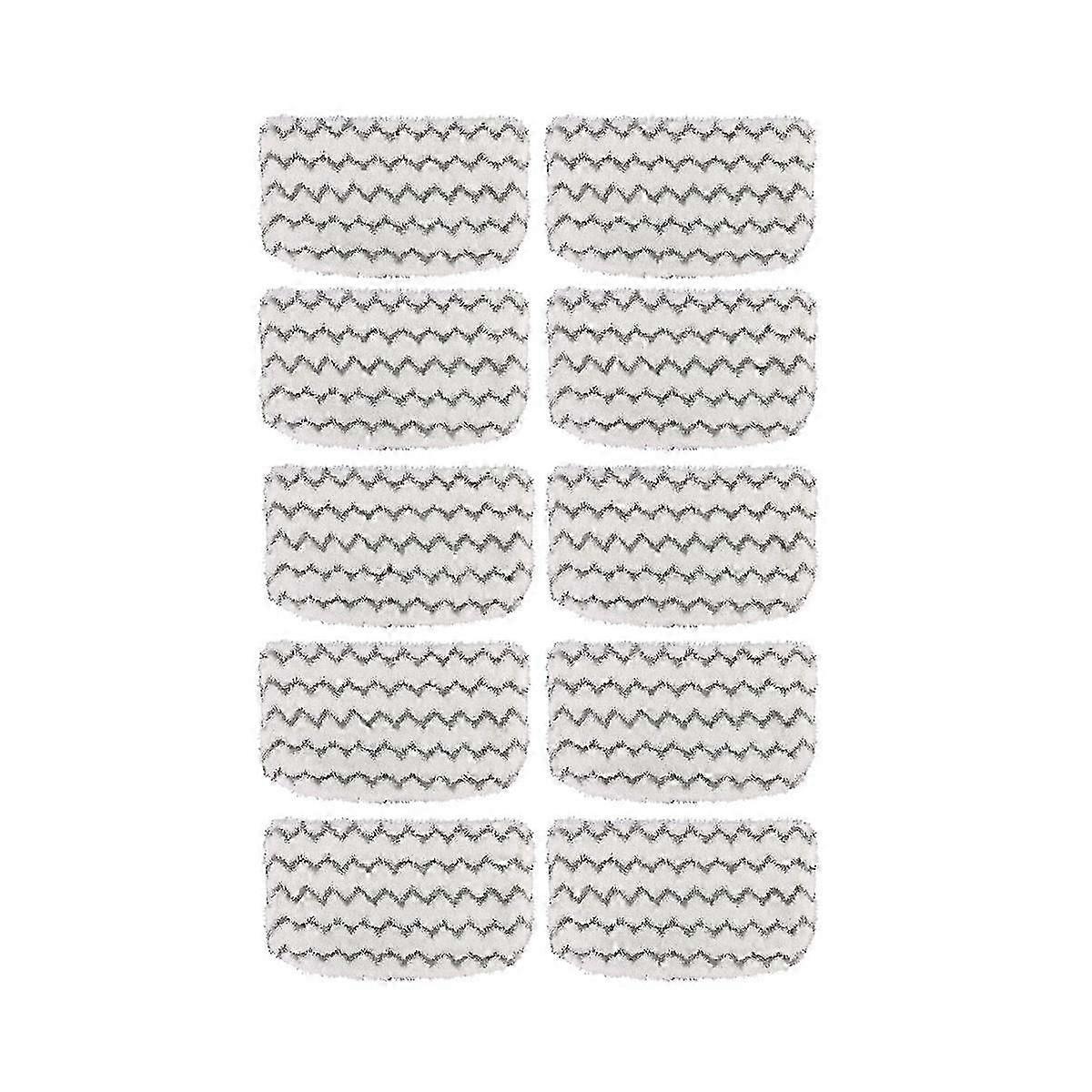 10Pack Replacement Steam Mop Pads for S1000 S1000A S1000C Microfiber Replacement Mop