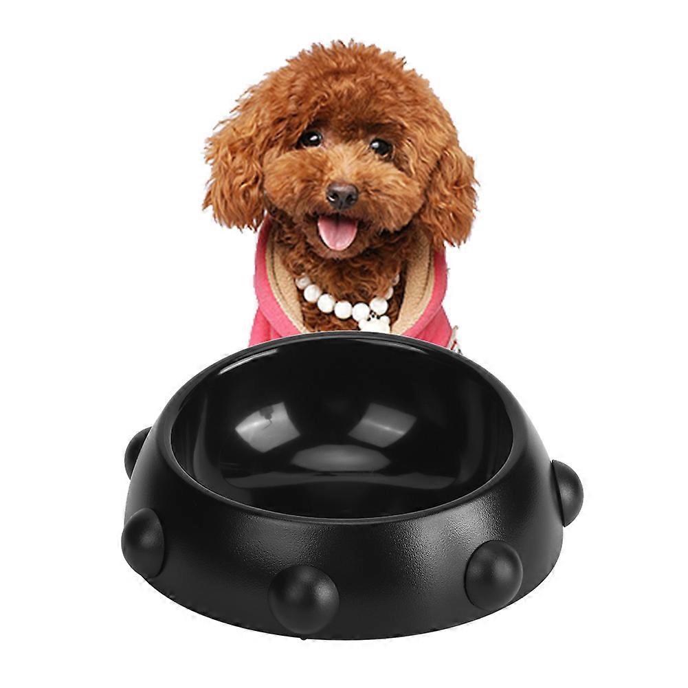 Plastic Slow Feeding Bowl for Small Dogs and Cats, Non-slip Anti-fall Design, Beveled Edges, Easy to Clean