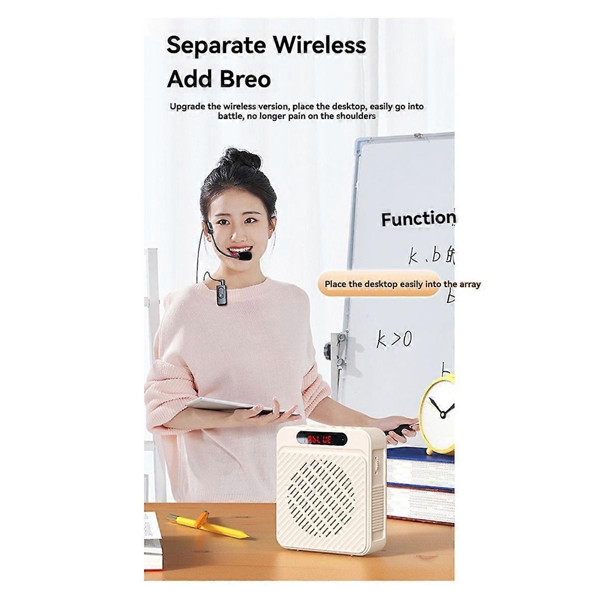 Voice Amplifier 18W 2200mAh, Multifunctional Personal Speaker C