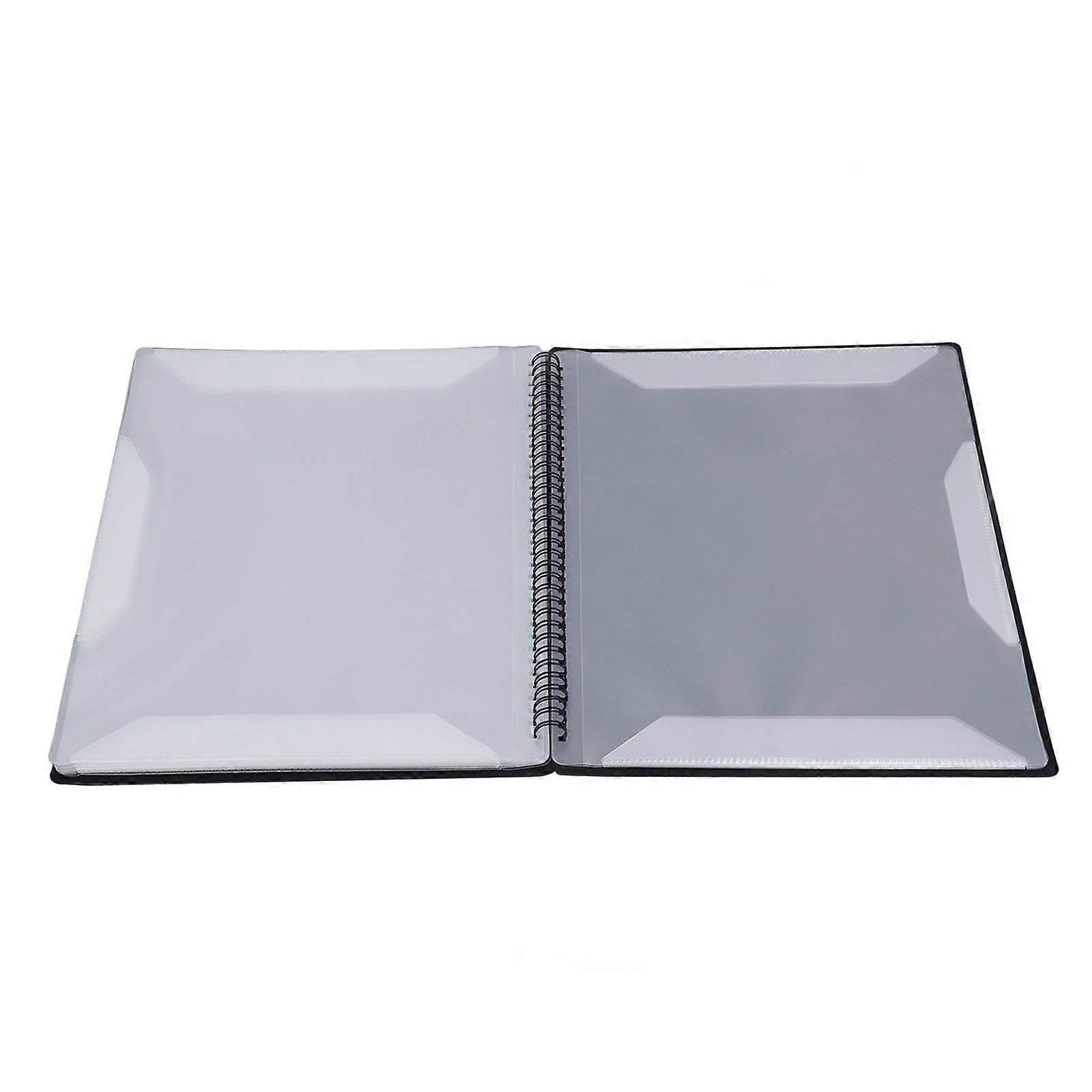 A4 Detachable Waterproof Music Loose Leaf Binder - 40 Pages Capacity, Writeable Sheet Music Folder