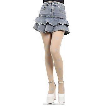Star Sheer Tights,Spring Invisible Tights,Invisible High Waist Pantyhose Thigh High Stockings Sexy Control Top Pantyhose  Gray