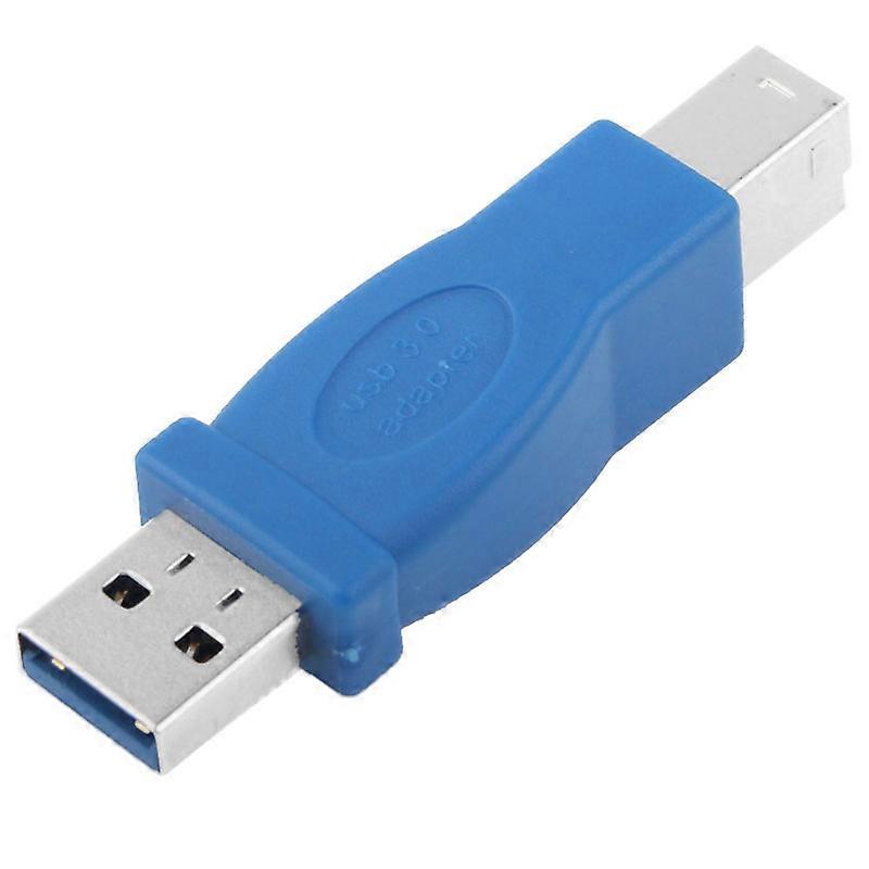 Super Speed USB 3.0 AM to BM Adapter (Blue)