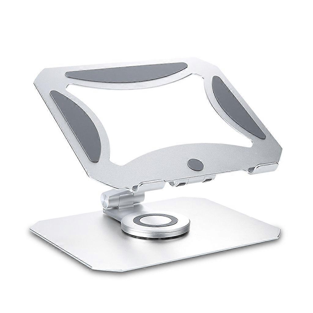 Laptop Stand Adjustable Aluminium Notebook Riser 360 Rotating Base Ergonomic
