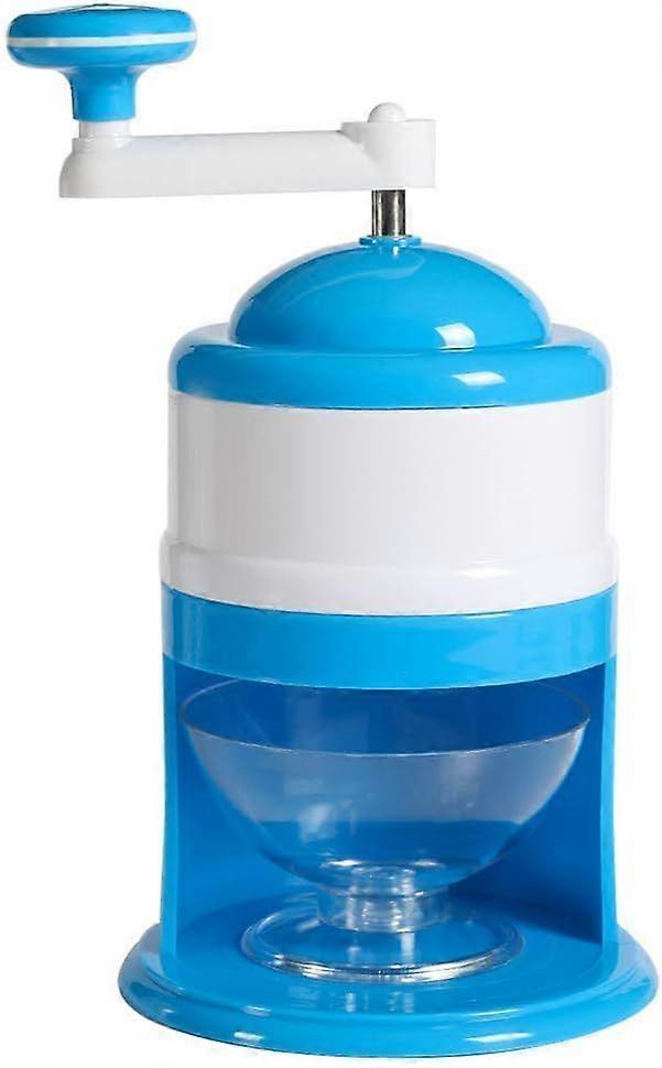 Home use simple shaved ice machine manual ice crusher suitable for cocktails, smoothies and iced coffee handheld ice crusher