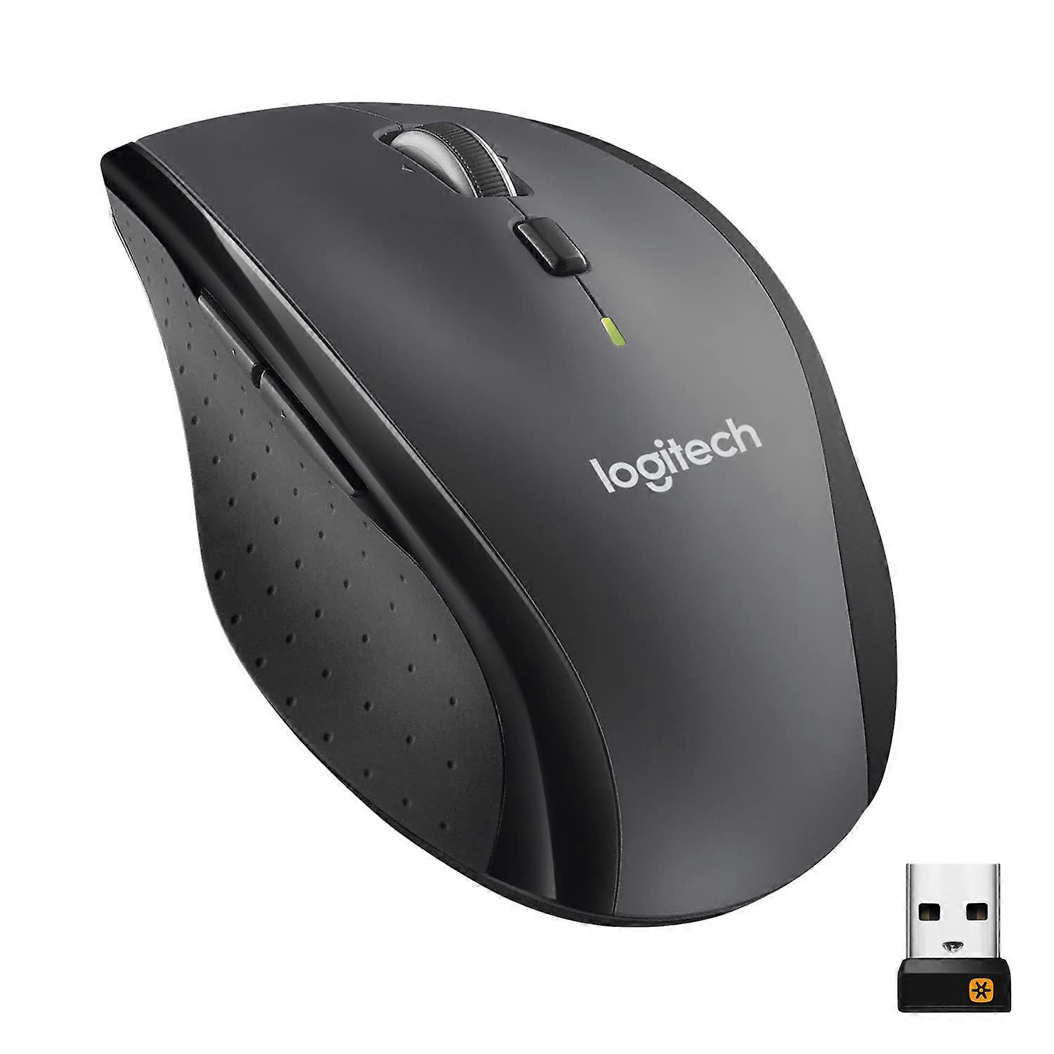 Logitech M705 Marathon Wireless Mouse, 2.4 GHz USB Unifying Receiver, 1000 DPI, 5 Buttons