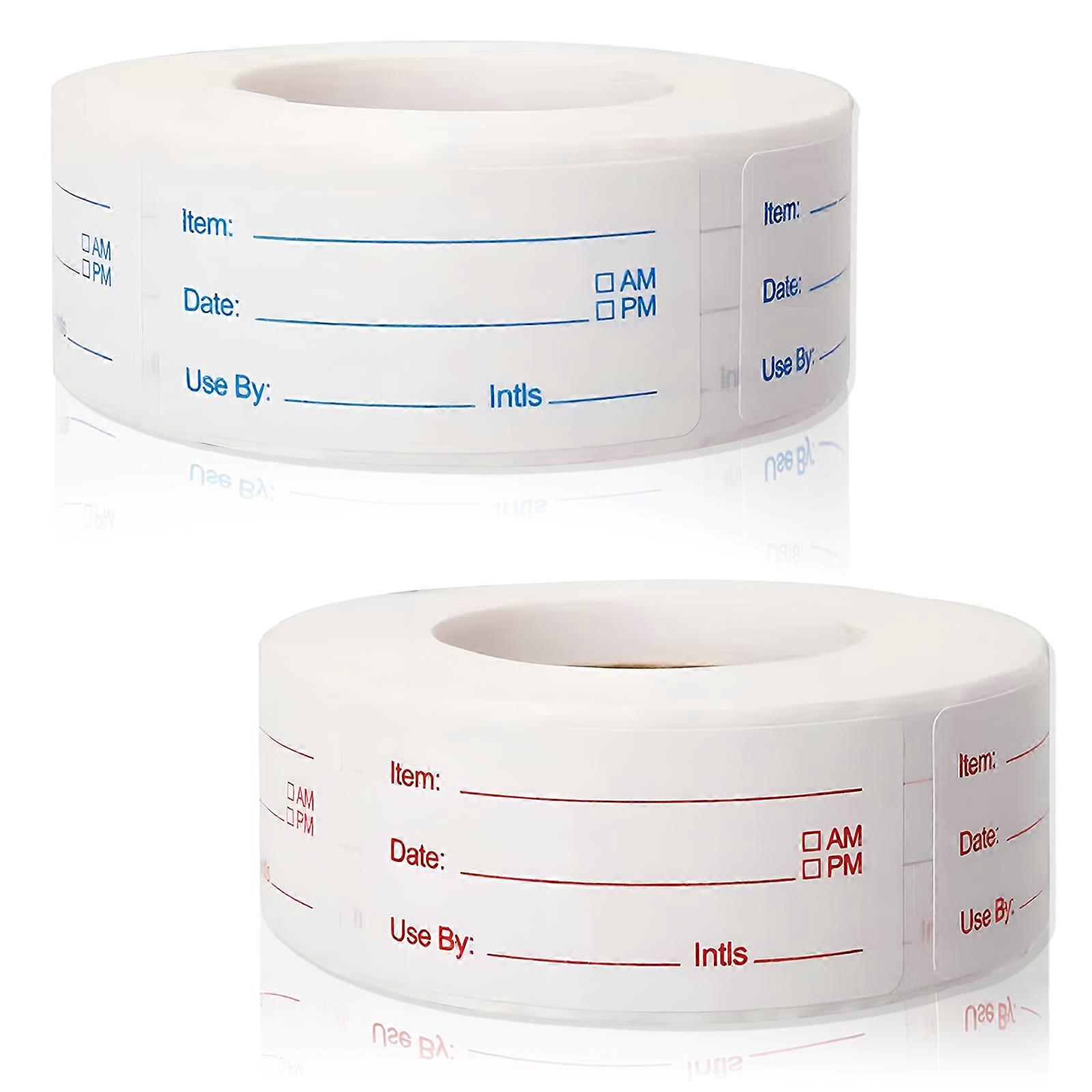 2 ρολά ετικετών τροφίμων