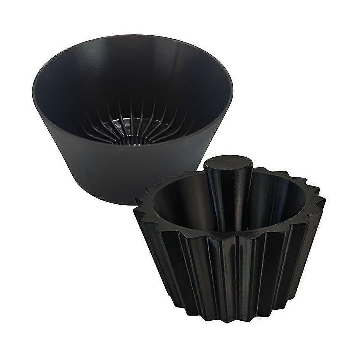 Coffee Dripper Coffee Filter Cup Press Handheld Multifunction Hot Water Brew Coffee Maker Coffee Accessory for Kitchen