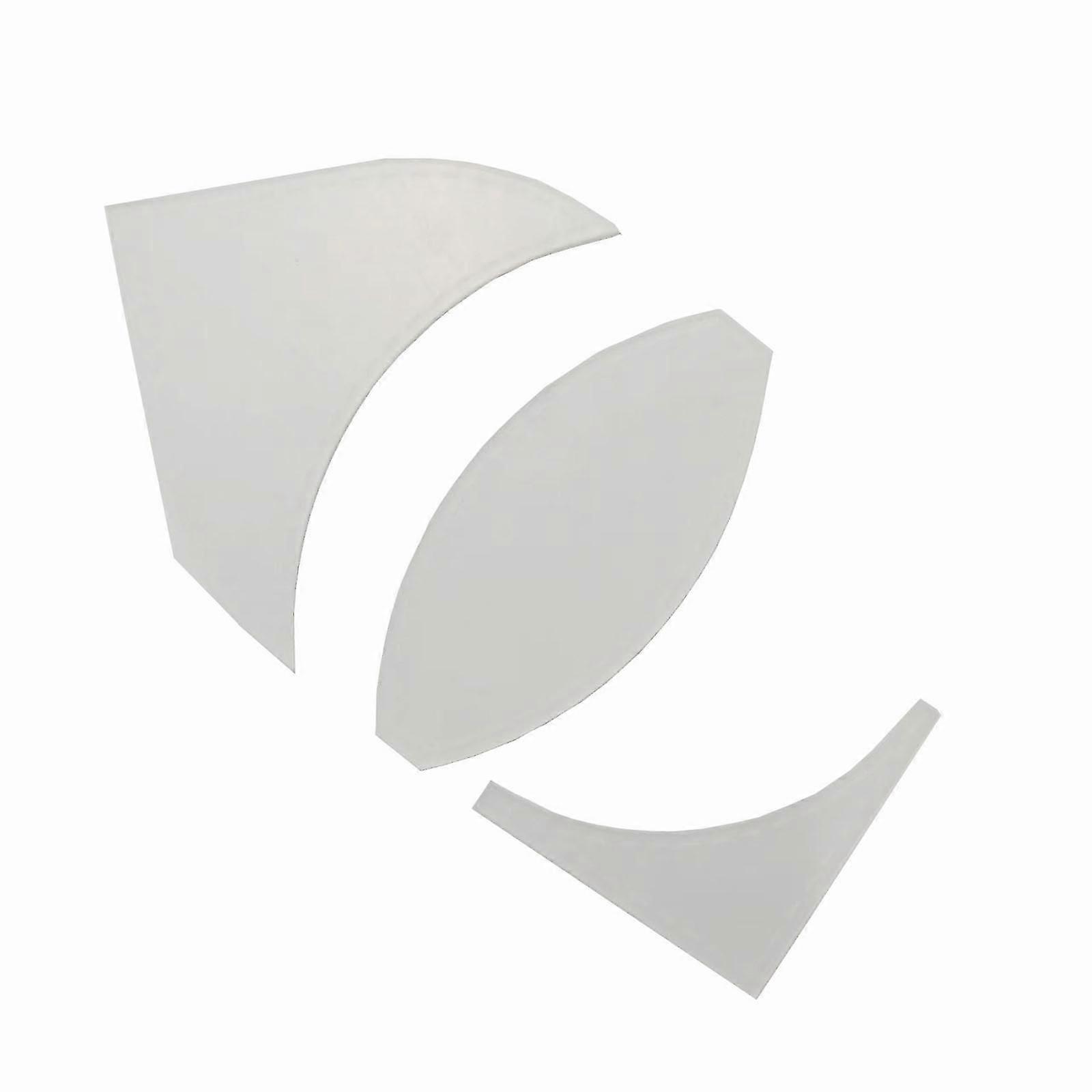 Fan Quilt Template Cutting Ruler Set - 3pcs,'s Bouquet Quilt Template Set