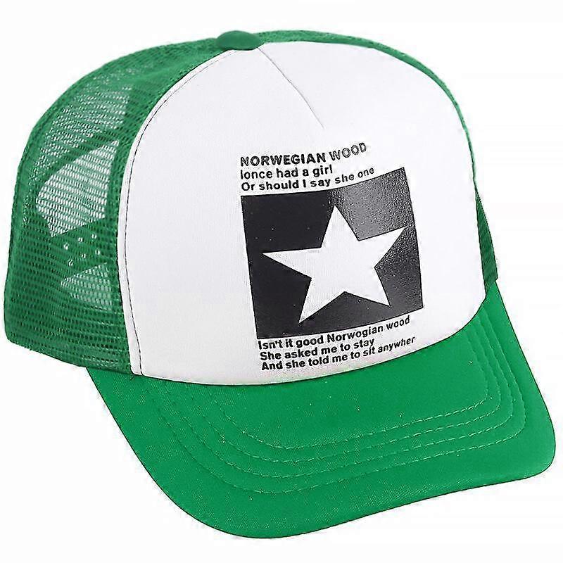 Pentagram baseball cap adulthip hop flat brim cap baseball cap