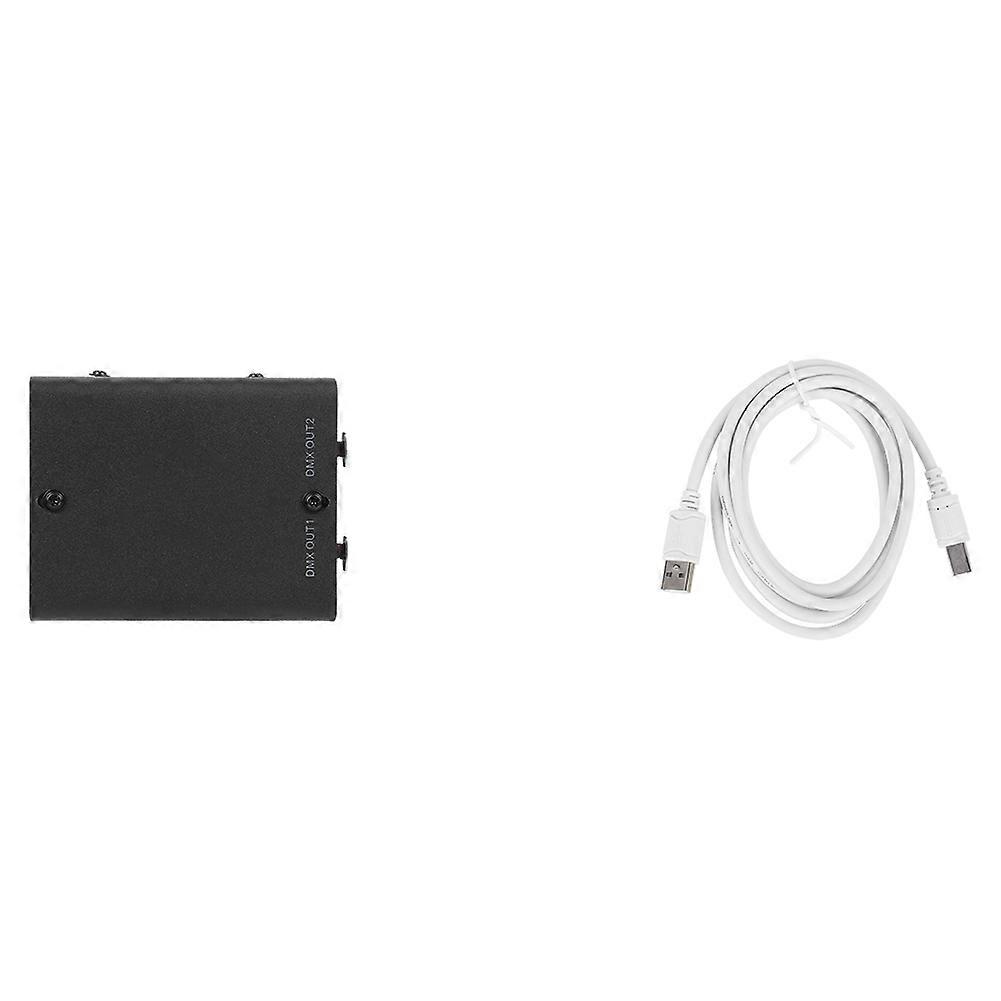 Contrôleur d’éclairage de scène 512 canaux USB DMX DMX512 Isolation photoélectrique pour lumière LED DMX