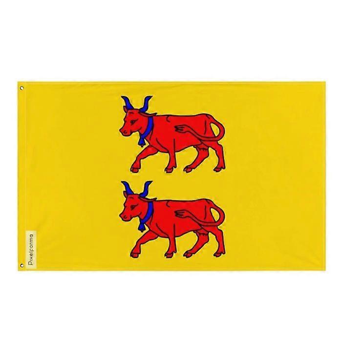 Flag - Pyrénées-Atlantiques - 64 x 96 cm - Polyester - Double-sided printing - Eyelets in iron