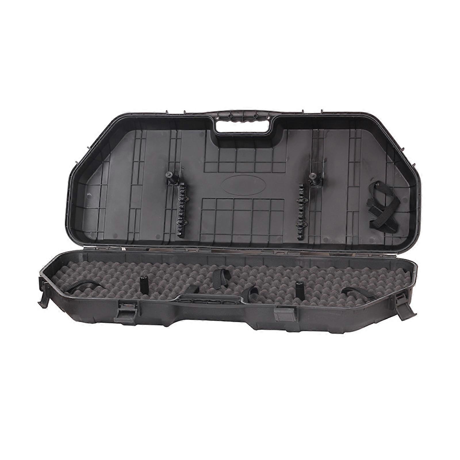 Light Weight Shockproof Bows Storage Bag Handheld Hard Bows Case Large Capacity Compound Bows Box Plastic Tool Box Multicolor