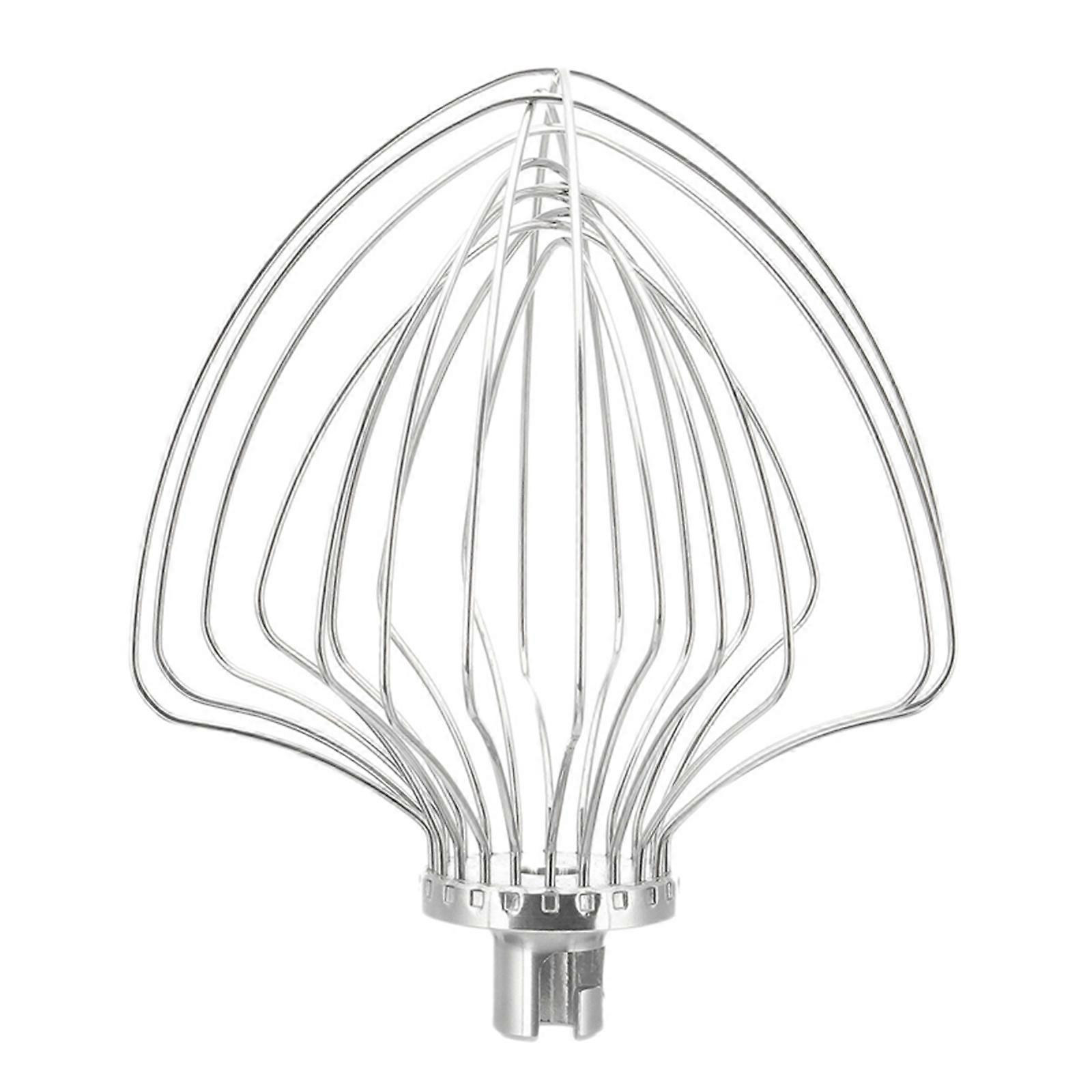 Stainless Steel Wire Whip Mess Compatible For 7QT KN211W KSM8990DP KMS7586RSR KMS7586PCA KSM7589PFP KMS7586POB KMS8990NP