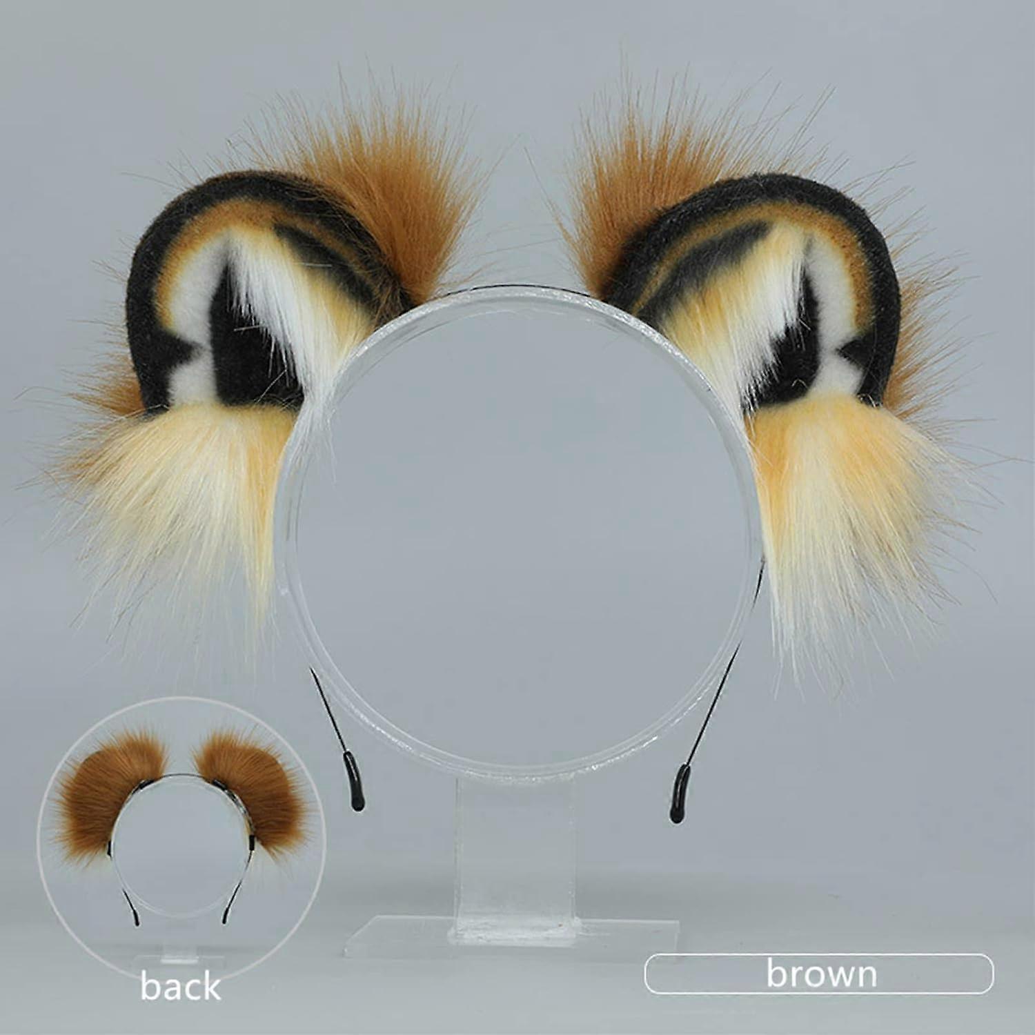 Cosplay Fox Wolf Bear Cat Dog Ears Headband Hairband Hair Hoop Clips Cosplay Fox Wolf Bear Cat Dog Ears Headband Hairband Hair  main image 3