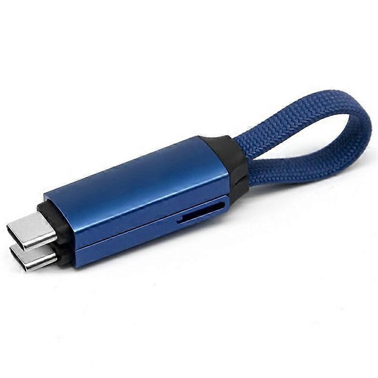 Bulk Buy ZQ-265 16cm 100W 5A Magnetic Data Cable OTG to Type-C + iP Charging Cord