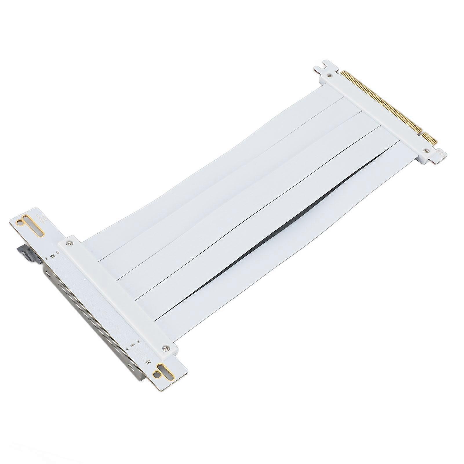 PCIe 4.0 X16 Extension Cable 90 Degree High Speed Flexible Graphics Card Extender Cable for RTX4090 RX8900 GPU 50cm/19.69in 