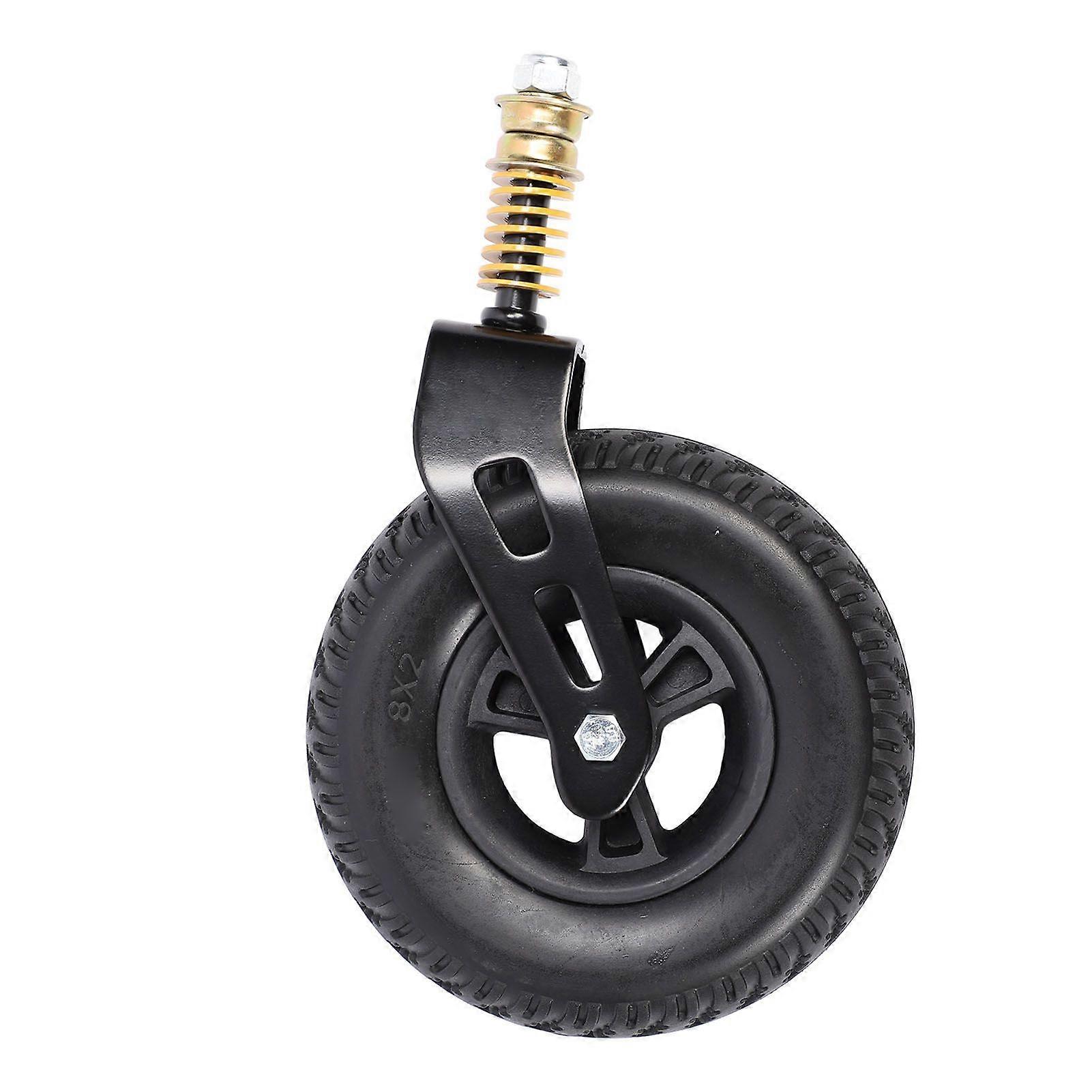 High quality  8 inch wheelchair front caster with shock absorbing spring 360