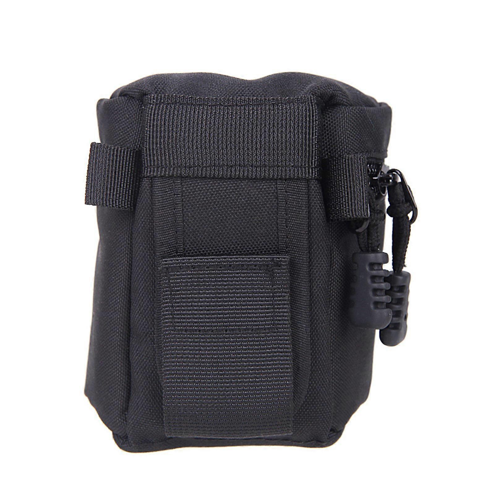 Compact Lens Case Pouch Bag 9x8cm for DSLR Canon Sony Lenses - Durable & Protective