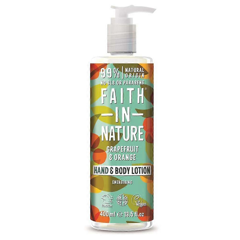 Faith in Nature 葡萄柚橙子手部及身体乳液 400ml