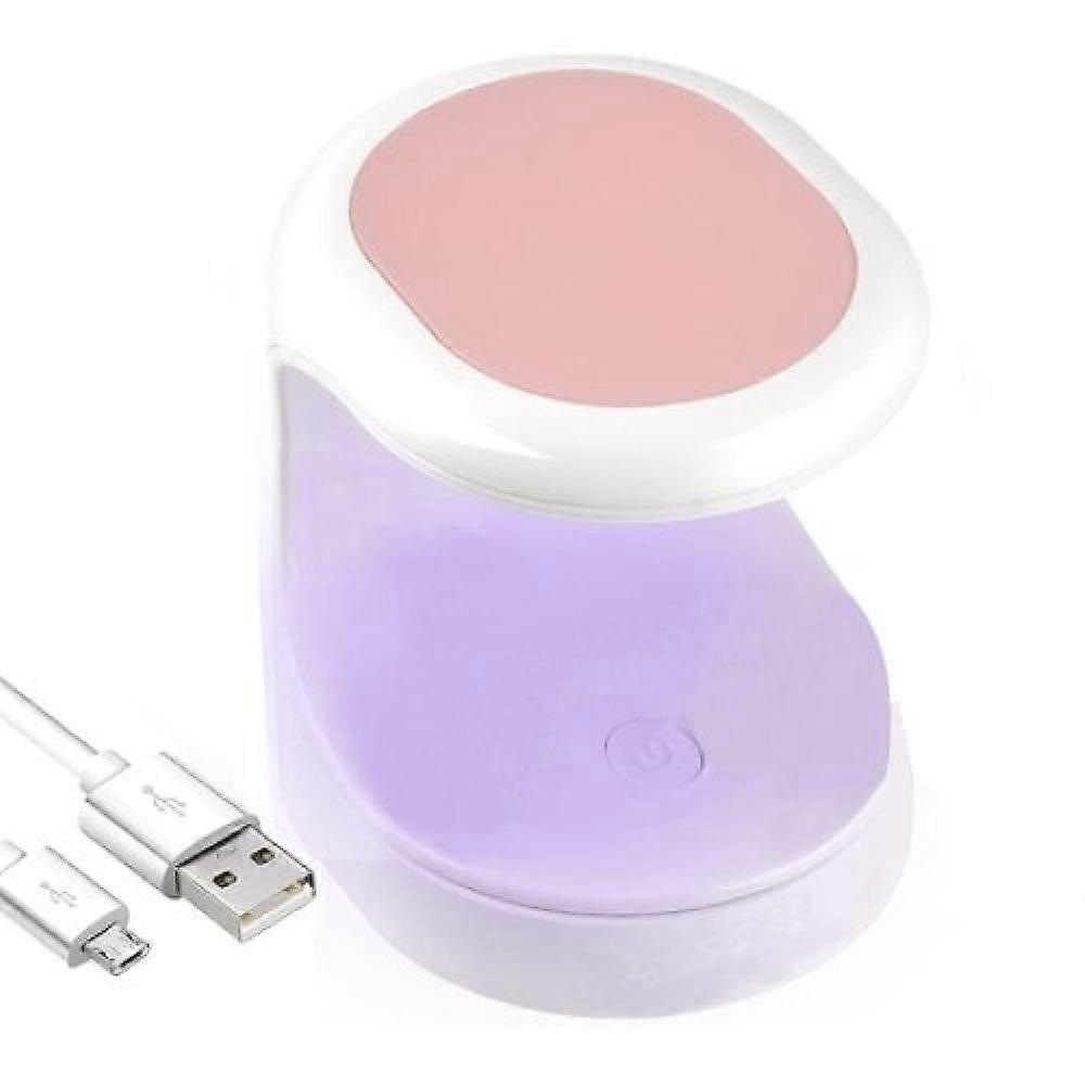 180° Opening Design UV LED Nail Lamp, Portable One-Finger Design, Safe and Efficient Curing Tool for Gel Nail Polishes, Versatile Compatibility for