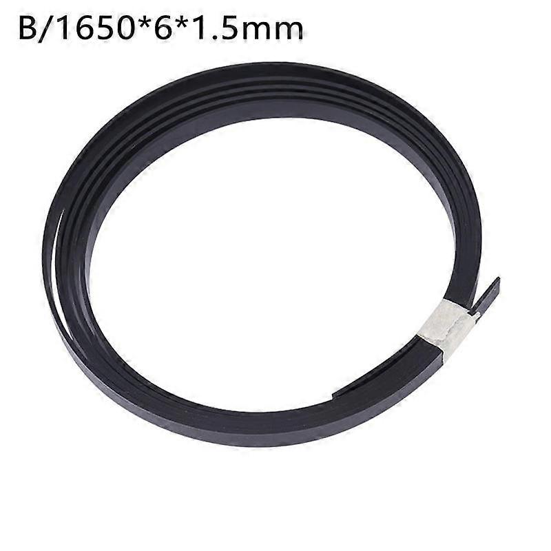 Black 1650*6*1.5mm(B)$ Guitar edging decorative strip Guitar making material ABS material edging strip