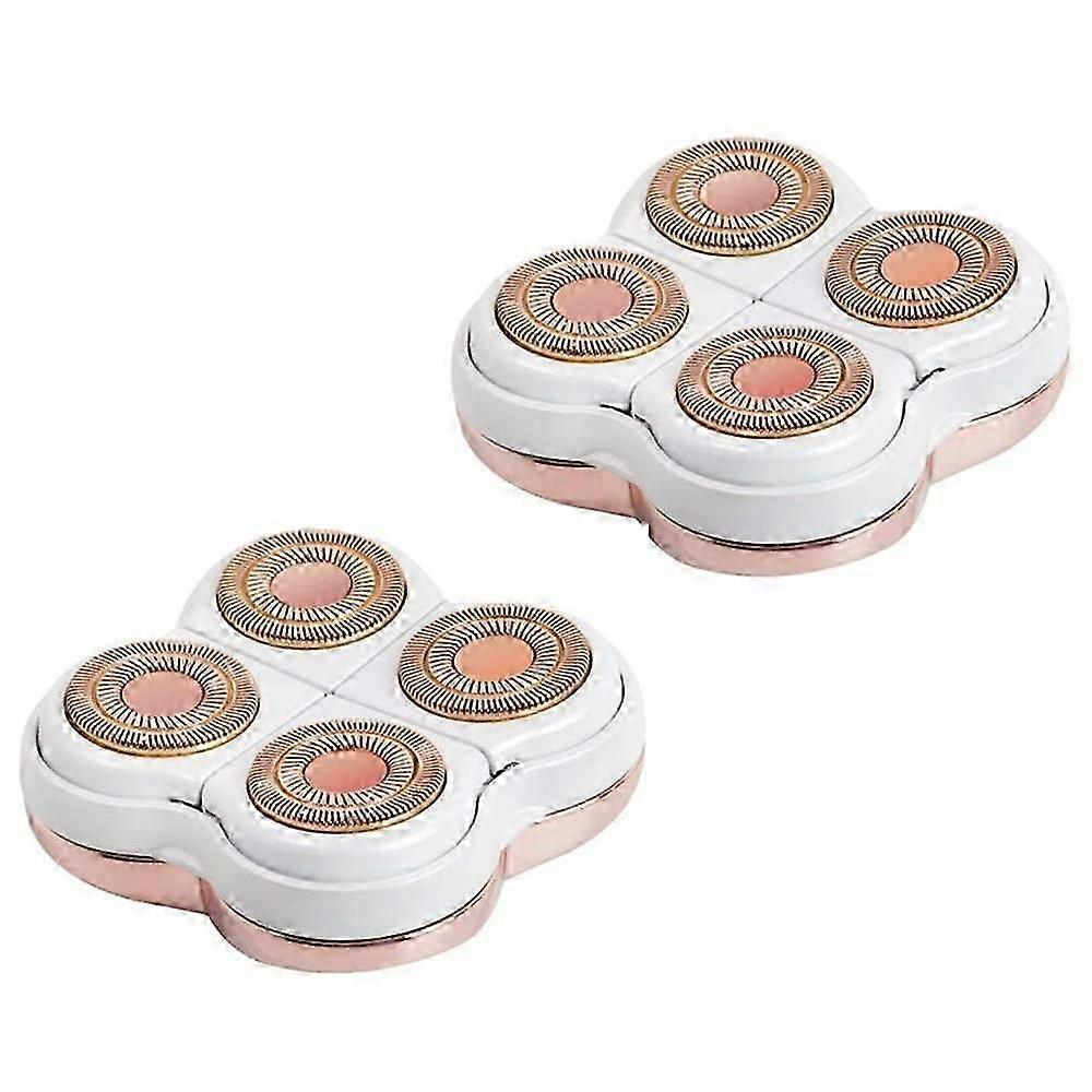 رؤوس حلاقة كهربائية خالية من العيوب - ذهبي وردي