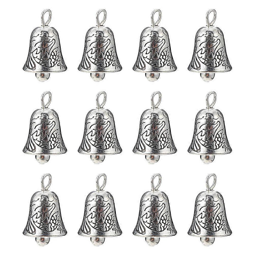 Decorative Alloy Bells,Hanging Accessories with Crisp Sound,Quaint Design
