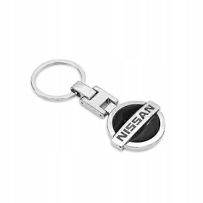 Metal Key Ring Nissan Key Chain Black