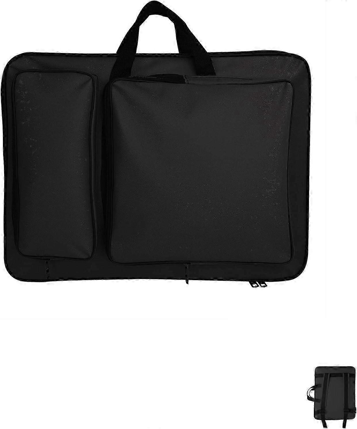 Portable art portfolio case a3 drawing board case with handle, 8k painting sketch pad storage bag p