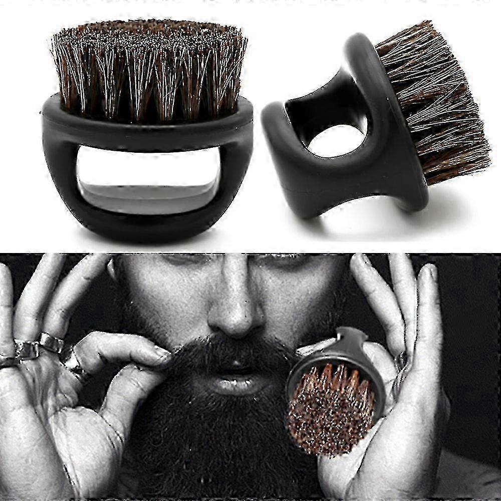 Men Beard Shaving Brush Wild Boar Fur Soft Barber Salon Facial Cleaning Shave Tools Razor Brush With Handle Styling Accessory