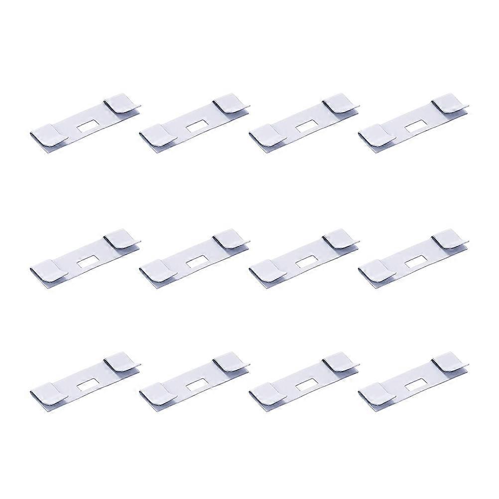 Window Treatment Vertical Blind Vane Saver Iron 4.8x1.4cm 12Pcs
