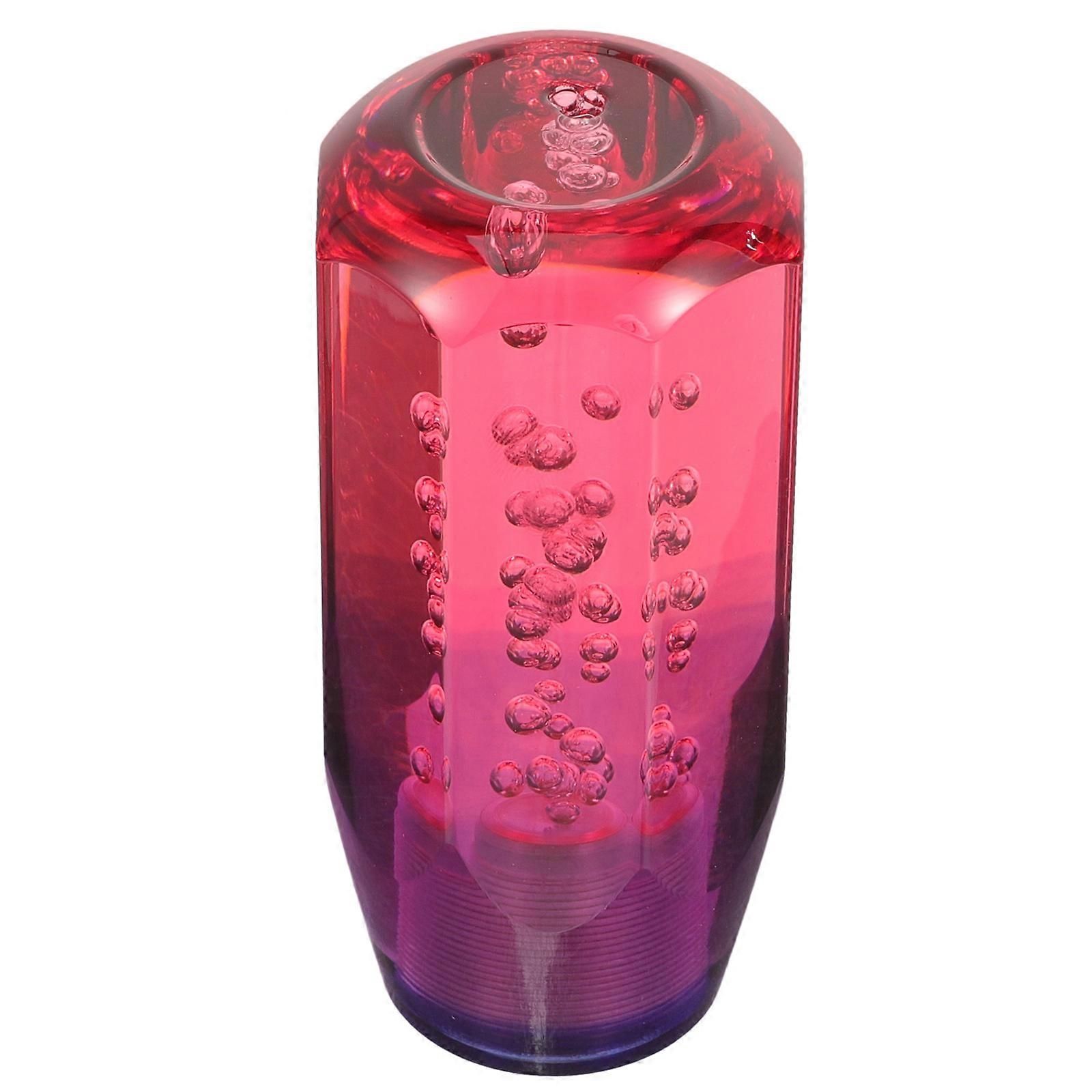 Car Gear Knob Gear Shifting Rosy Color 10x5x5cm Bubble Shape Driving Comfort 1Set